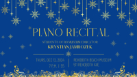 Piano Recital: Students of museum educator Krystian Jamrozek